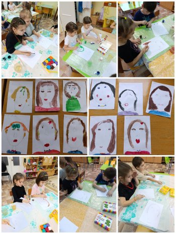 Портреты мам 